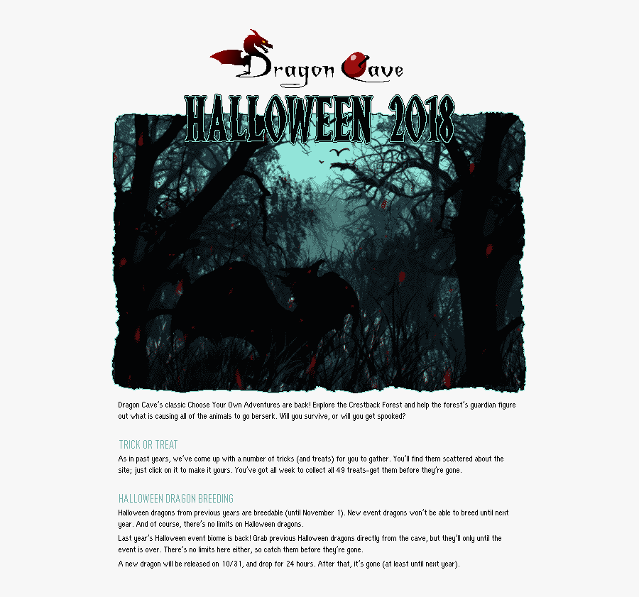Transparent Spooky Forest - Poster, Transparent Clipart