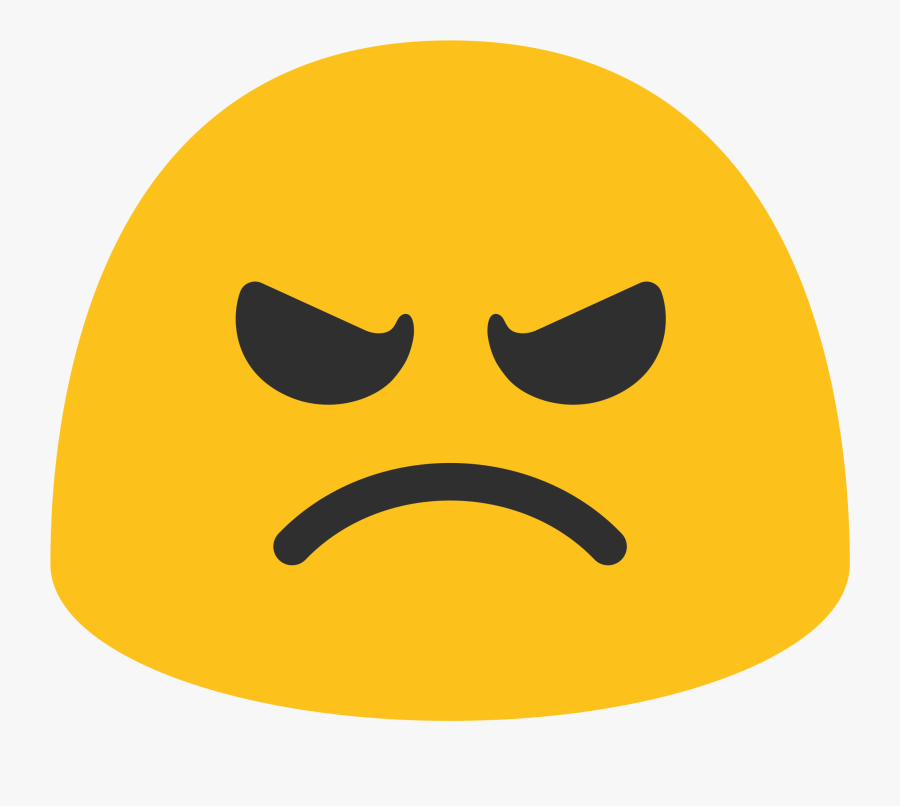 Transparent Mad Emoji Clipart - Emoji Svg Angry, Transparent Clipart