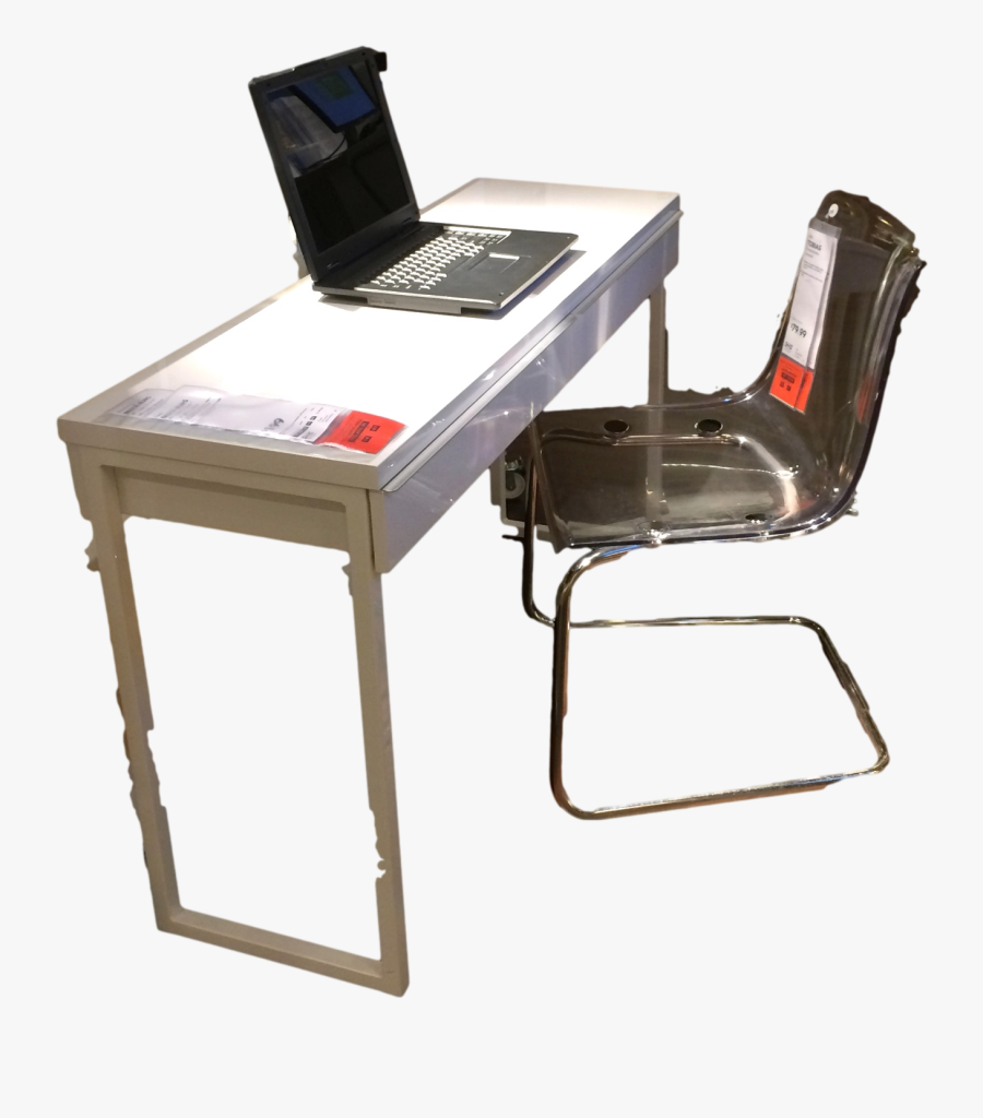 Banner Free Download Ikea Chair Besta Burs Desk Emily - Table, Transparent Clipart