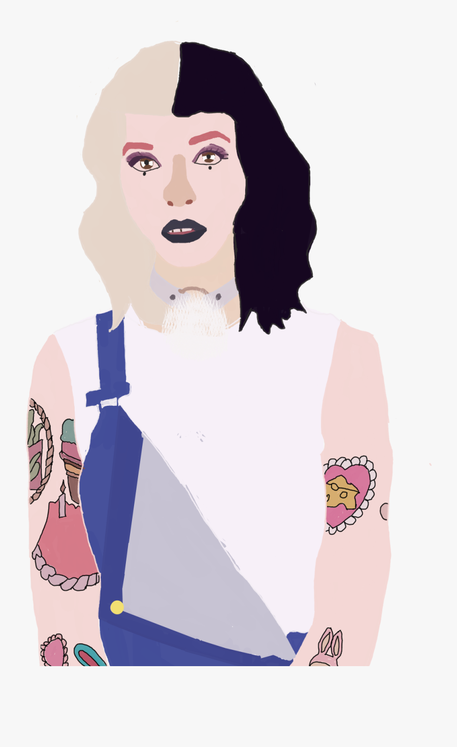 #melaniemartinez #mel #melanie - Illustration, Transparent Clipart