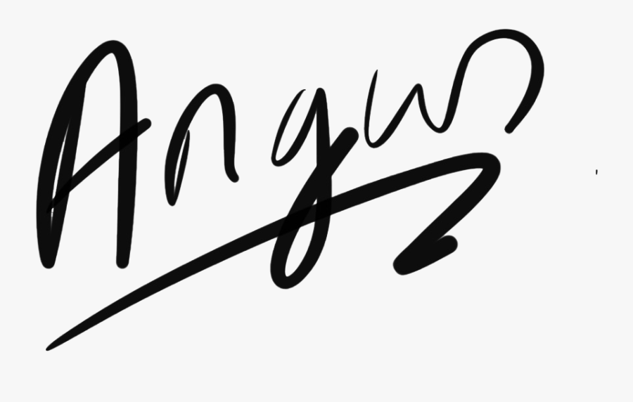 Calligraphy, Transparent Clipart