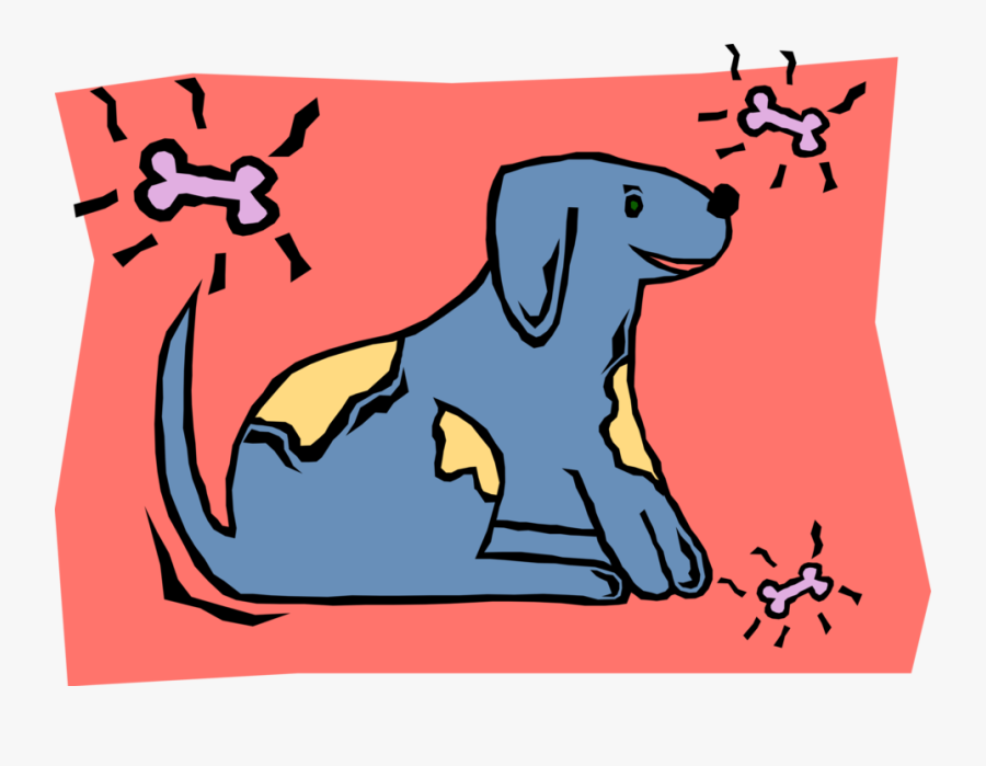 Dogs Vector Dog Bone - Dog Licks, Transparent Clipart