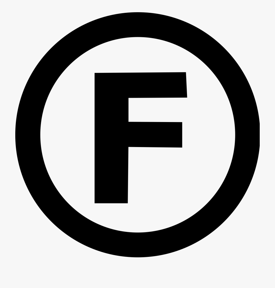 Clip Art Copy Free Images - Facebook Icon In Circle, Transparent Clipart