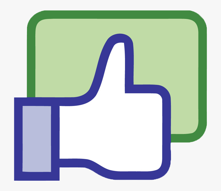 Facebook Like Button Youtube - Like Us On Facebook Advertisement, Transparent Clipart