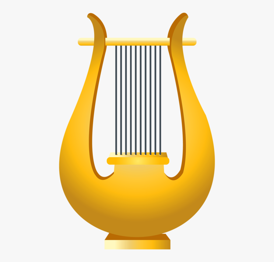 Clipart Golden Harp, Transparent Clipart