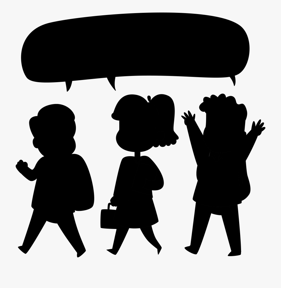 Clip Art Human Behavior Black & White - Illustration, Transparent Clipart