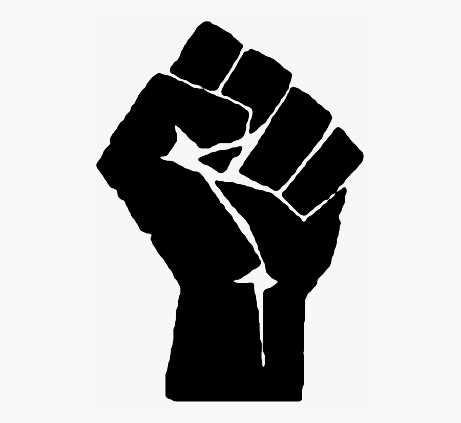 Black Fist Transparent Background, Transparent Clipart