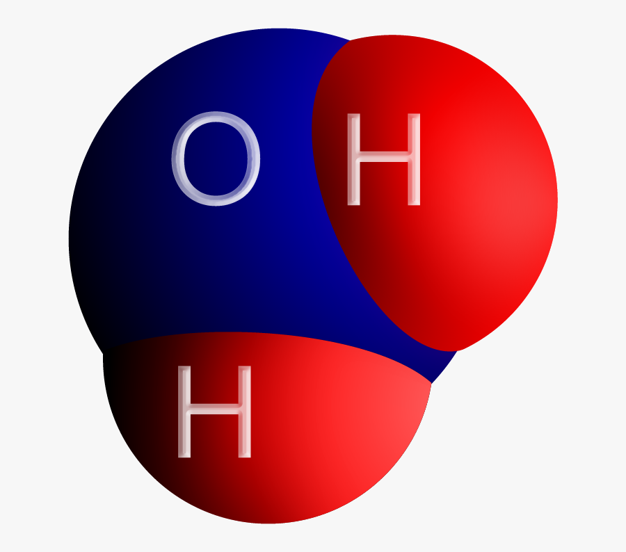 The H2o Molecule - H2o .png, Transparent Clipart