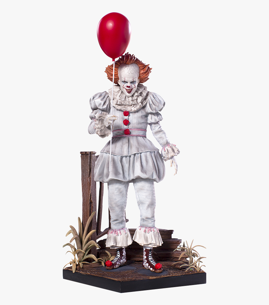 Clown - Pennywise Statue, Transparent Clipart