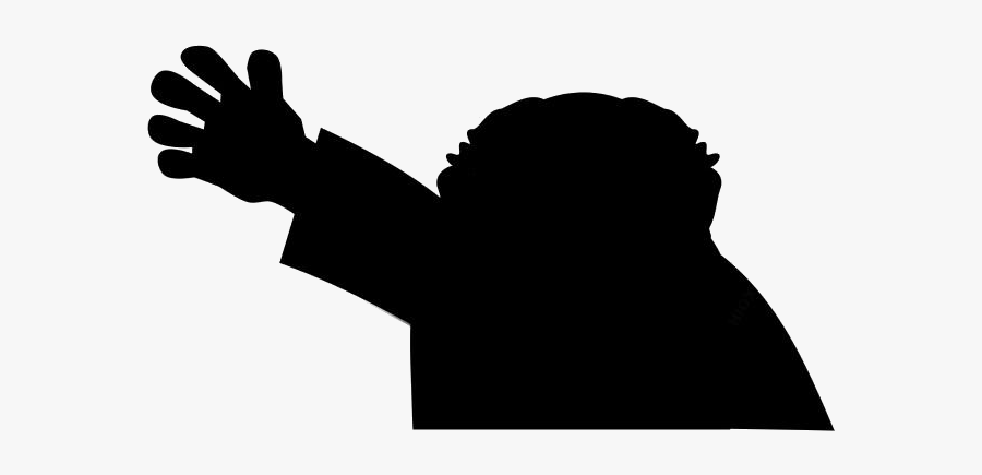 Old Man Png Transparent Images - Silhouette, Transparent Clipart