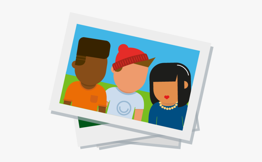 Friends And Family - Cartoon, Transparent Clipart