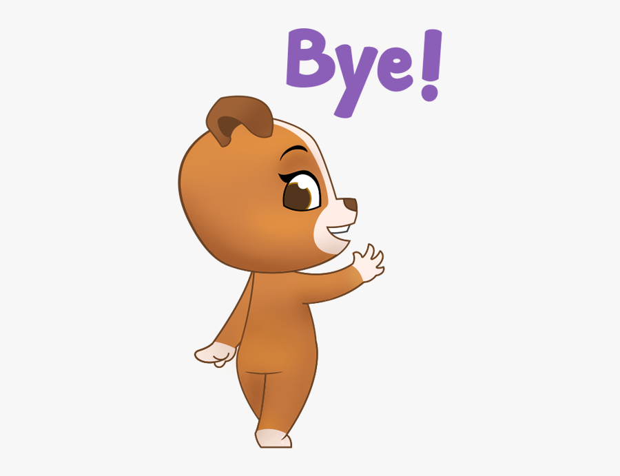 My Talking Lady Dog Messages Sticker-4 - Mi Talking Lady Dog, Transparent Clipart