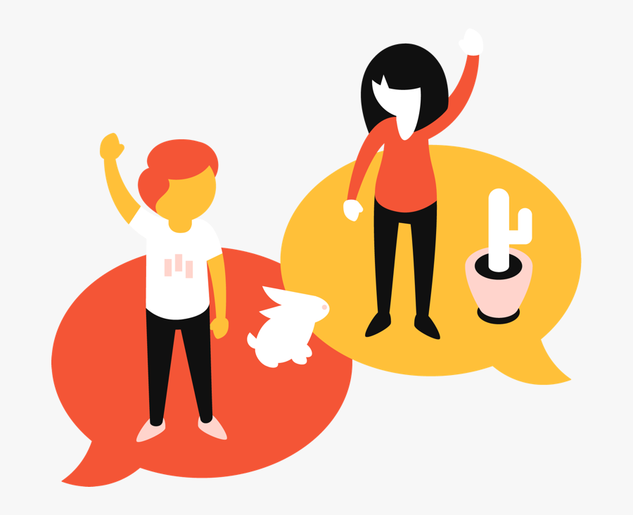 Messaging Illo 1@2x, Transparent Clipart