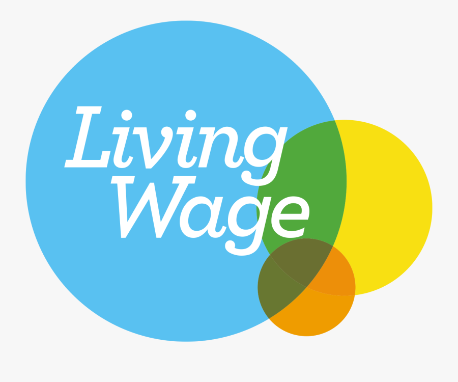 Living Wage Employer Logo, Transparent Clipart