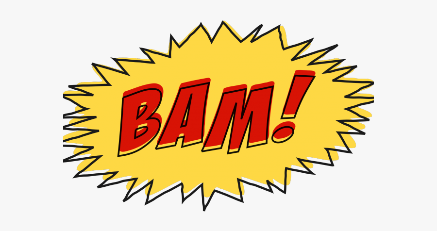 Comic Book Sound Effects Png, Transparent Clipart