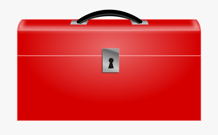 Toolbox-school - Luggage And Bags, Transparent Clipart