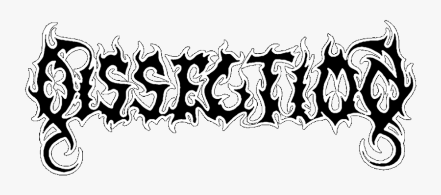 Dissection Band Logo Png, Transparent Clipart