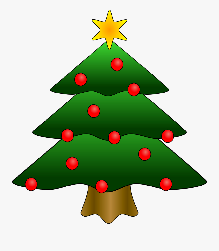 Transparent Arvore Png - Christmas Tree Images Cartoon, Transparent Clipart