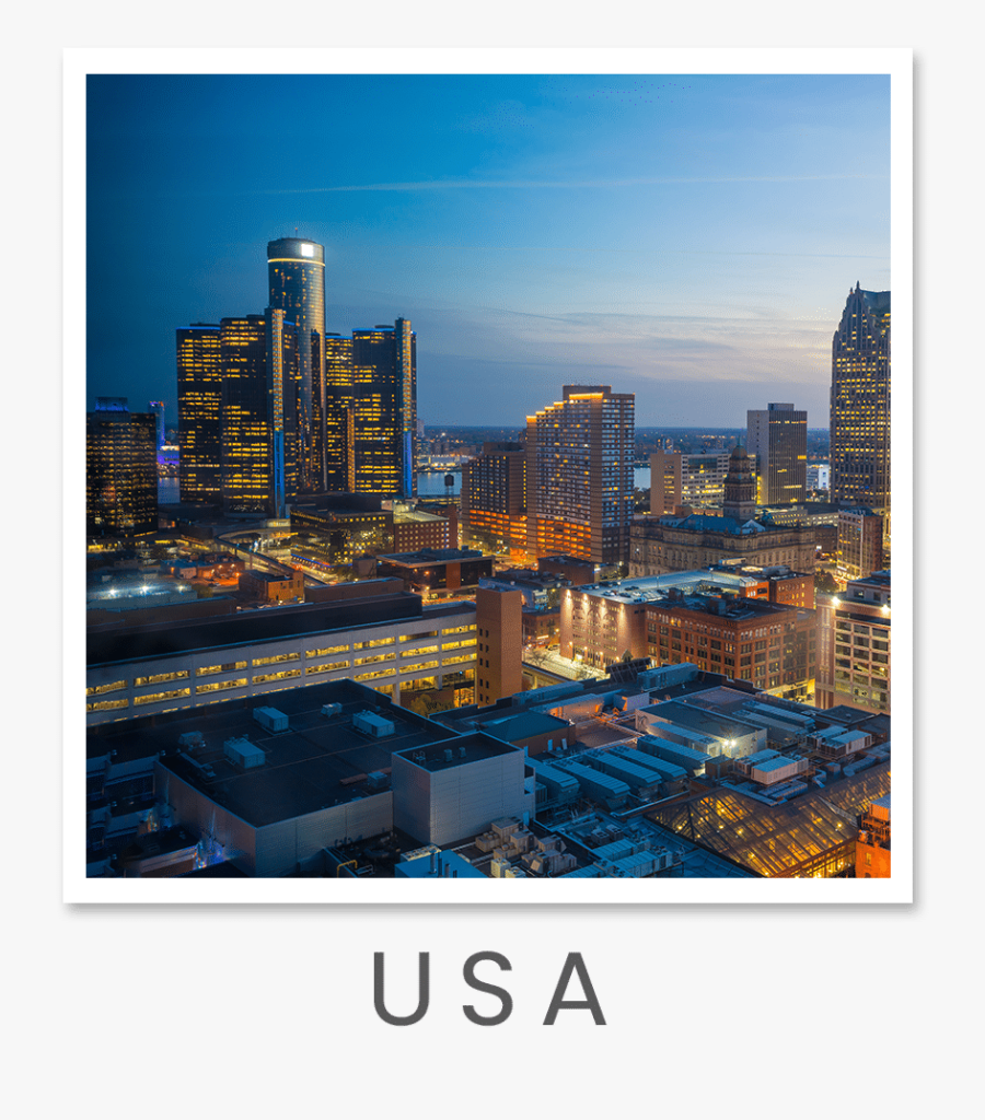 Detroit, Usa - Detroit Michigan, Transparent Clipart