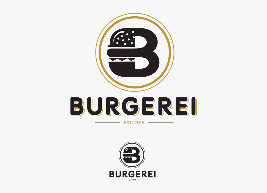 Burger By Thepractice Resturant - B Burger Logo, Transparent Clipart