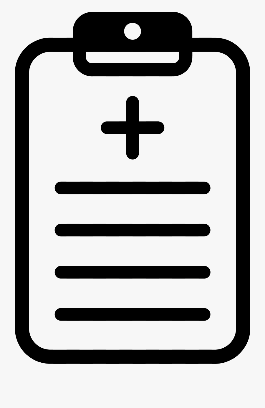 Comprehensive Health Plans - Record List Icon Png, Transparent Clipart