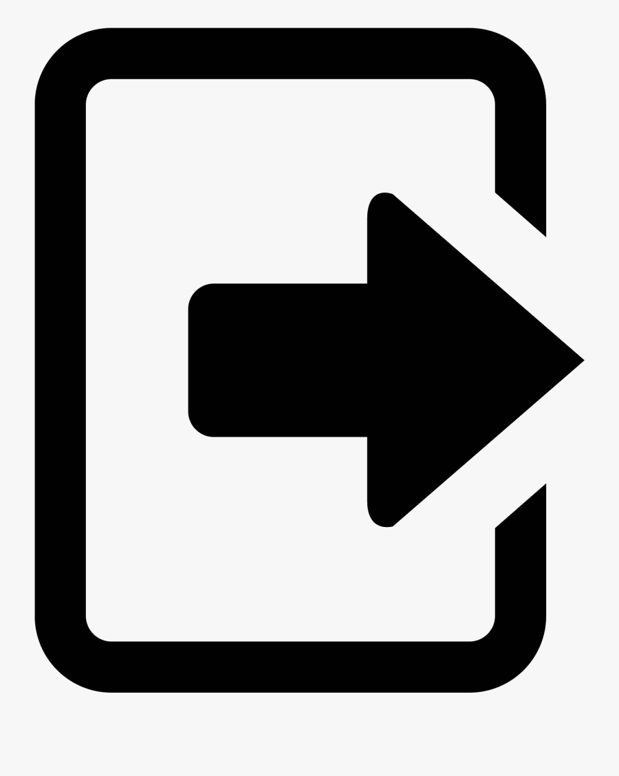 Exit Clipart Png Transparent - Logout Png, Transparent Clipart