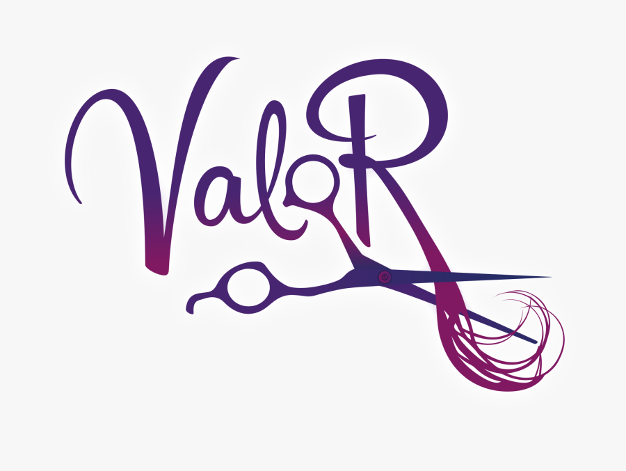 - Hairdressing Scissors - Calligraphy, Transparent Clipart