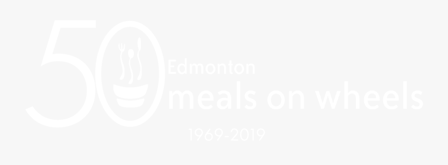 Edmonton Meals On Wheels - Johns Hopkins White Logo, Transparent Clipart