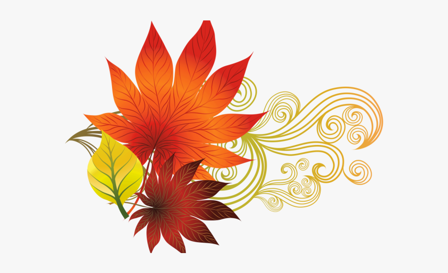 Fall Leaves Clip Art, Transparent Clipart