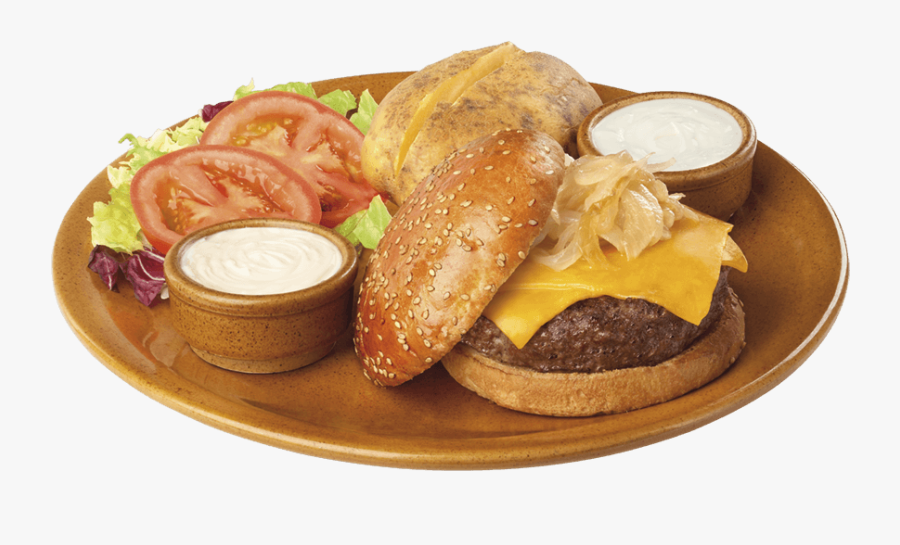 Cheeseburger Con Cebolla - Kids' Meal, Transparent Clipart