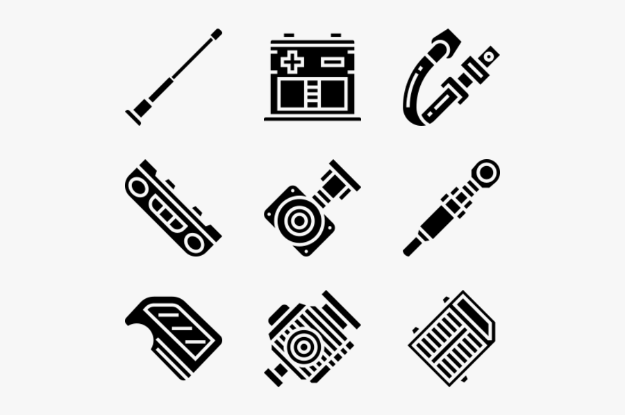 Car Parts, Transparent Clipart