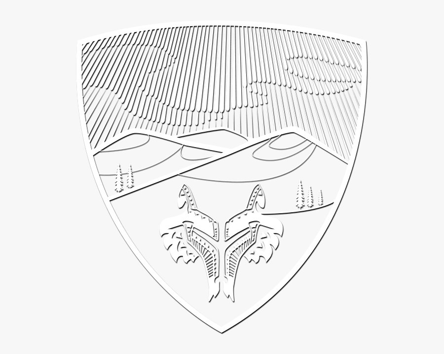 Northern Lights Village - Sketch, Transparent Clipart