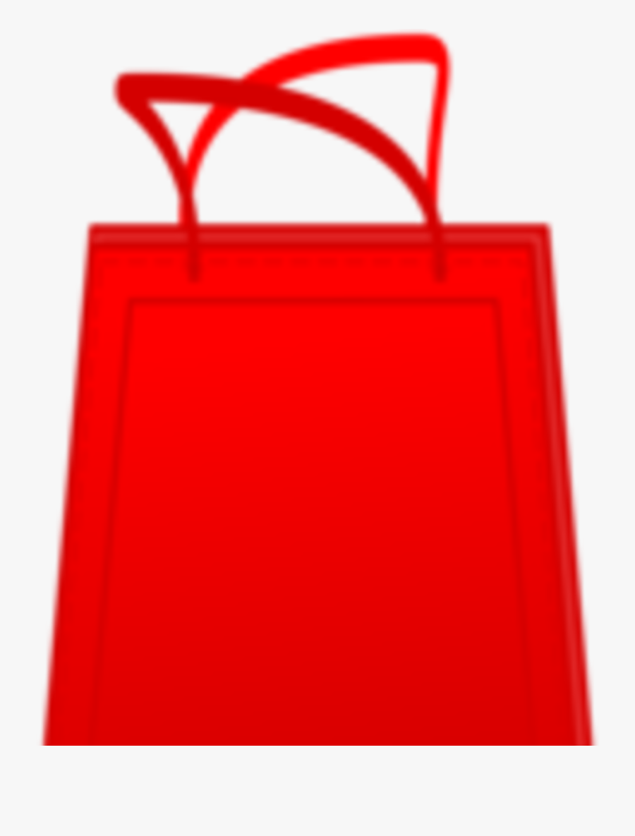 Com, Public Domain - Red Tote Bag Clipart, Transparent Clipart