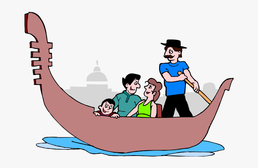 Take A Vacation - Gondola Ride In Venice Clipart, Transparent Clipart