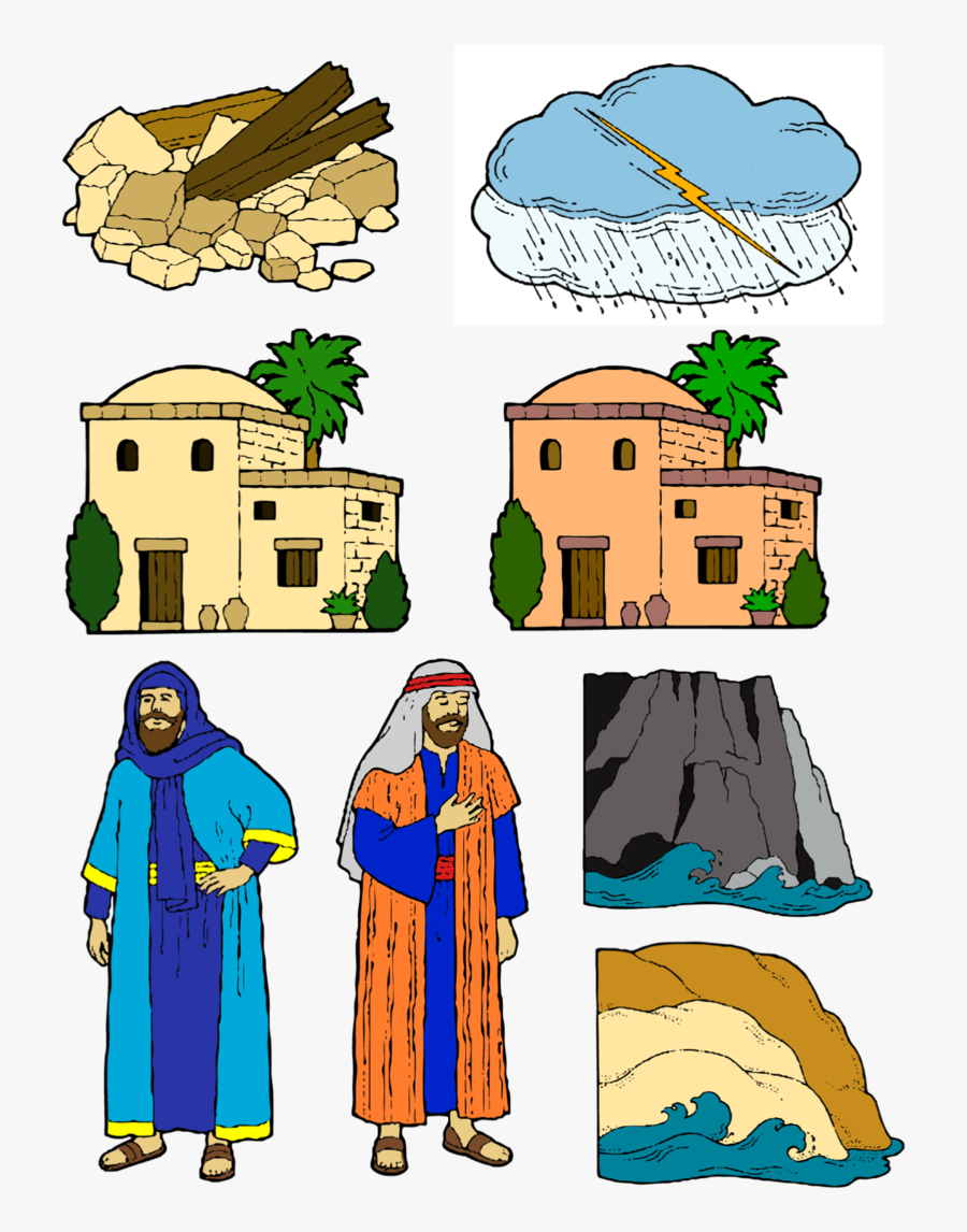 Parábola El Hombre Sabio Y El Hombre Necio , Free Transparent Clipart