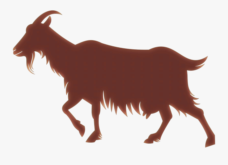 Sheep Goat Portable Network Graphics Vector Graphics - Silhouette Goat Vector Png, Transparent Clipart