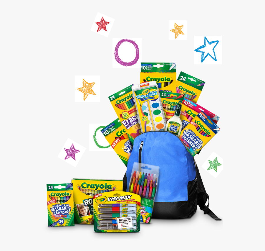 Crayola Back To School, Transparent Clipart