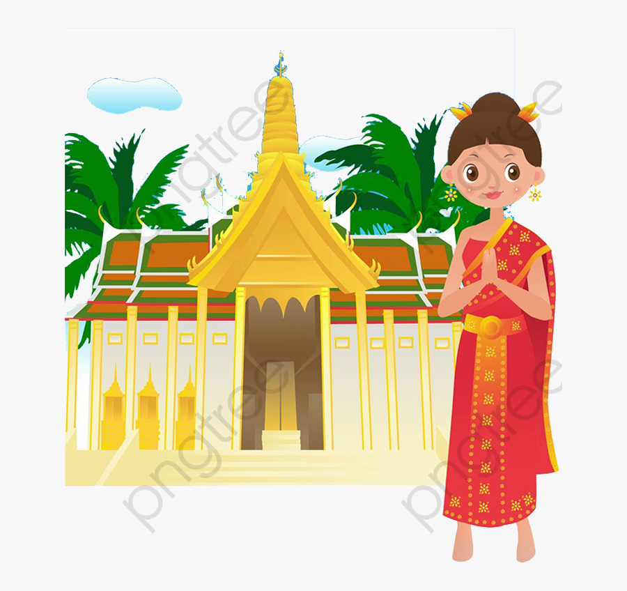 Thai Temple, Temple, Ancient Temples Png Transparent - Temple In Thailand Clipart, Transparent Clipart
