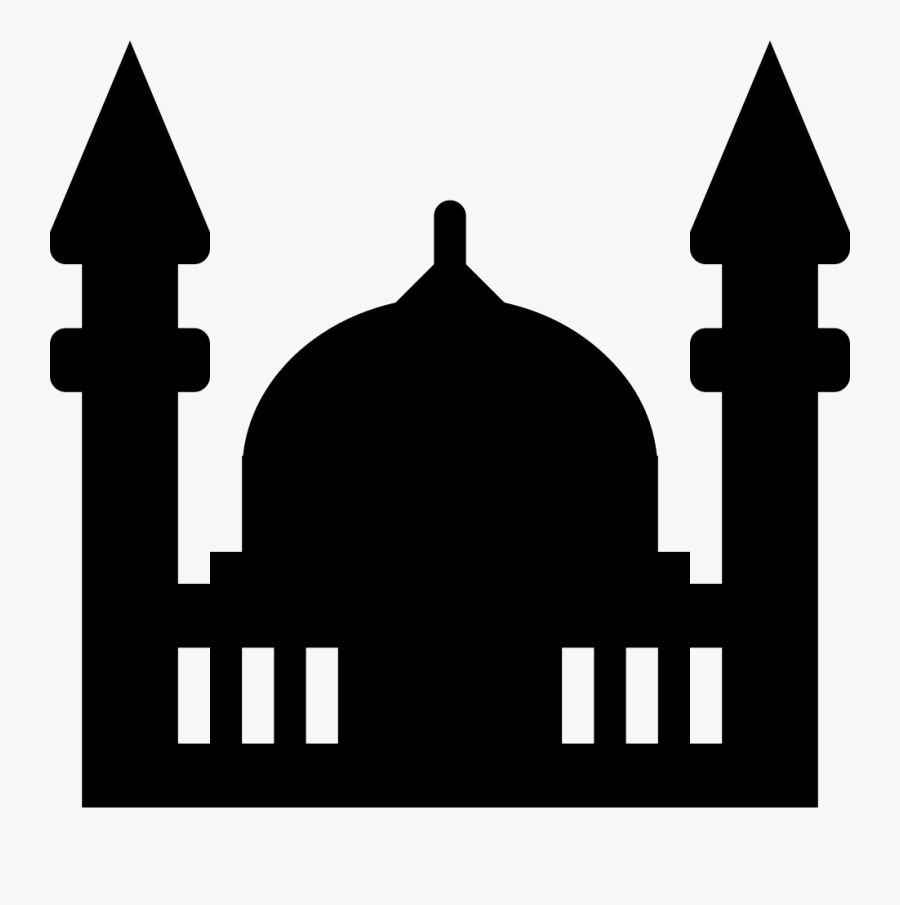 Temple Islam, Transparent Clipart
