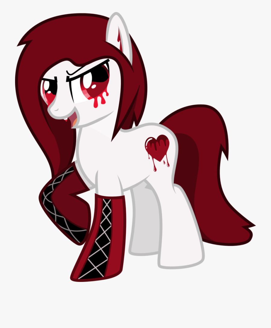 Transparent Bleeding Clipart - My Little Pony Bloody Heart, Transparent Clipart