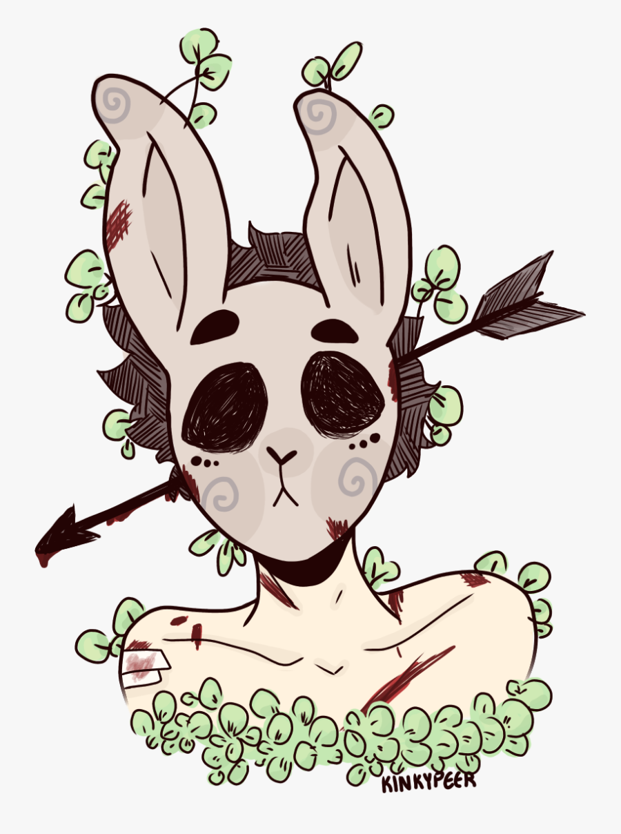 #plants #blood #arrow #gore #rabbit #boy #bleeding - Cartoon, Transparent Clipart