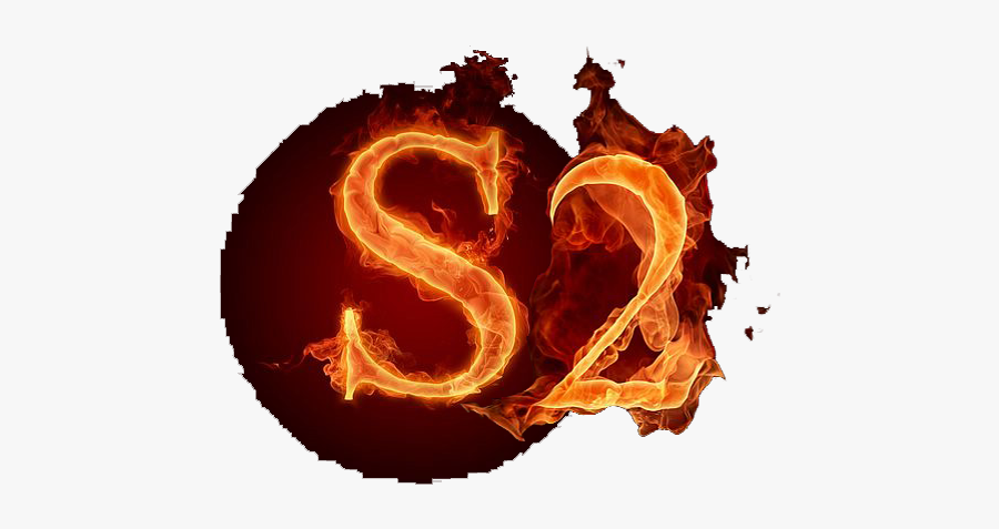 Manicure Clipart Pagkain - Fire Cool Letter S, Transparent Clipart