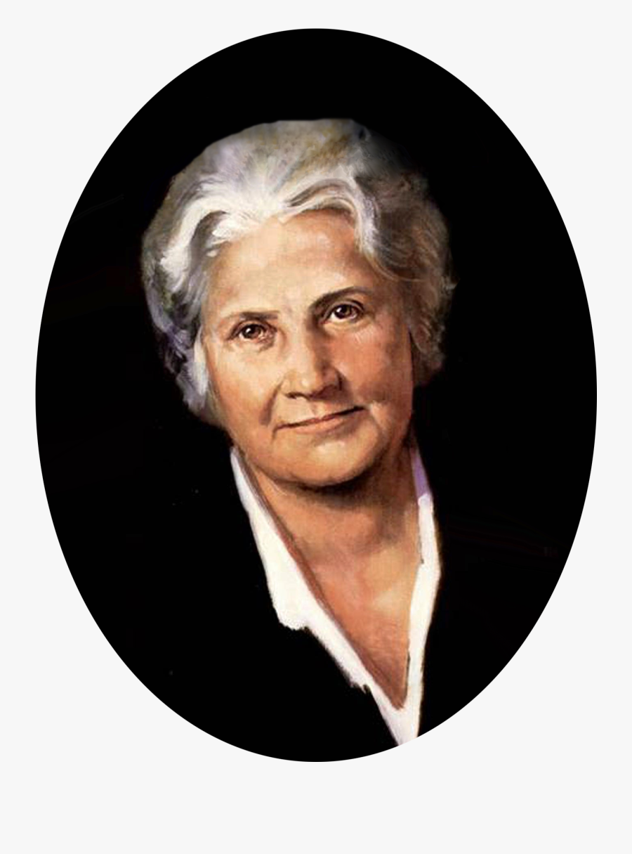 Maria Montessori, Transparent Clipart
