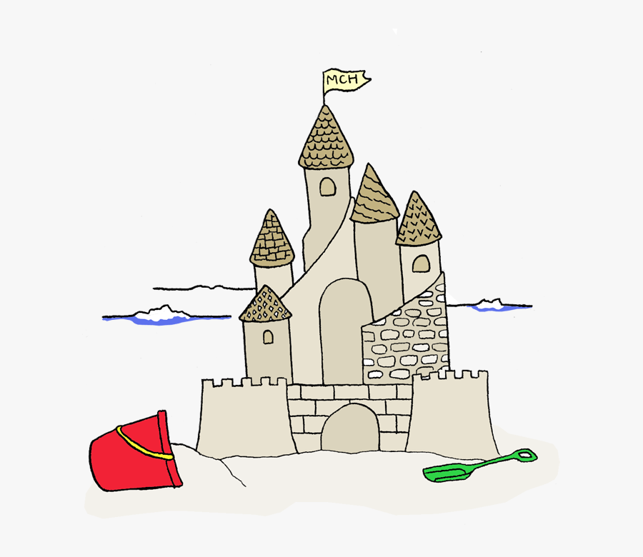 Castle Clip Child - Illustration, Transparent Clipart