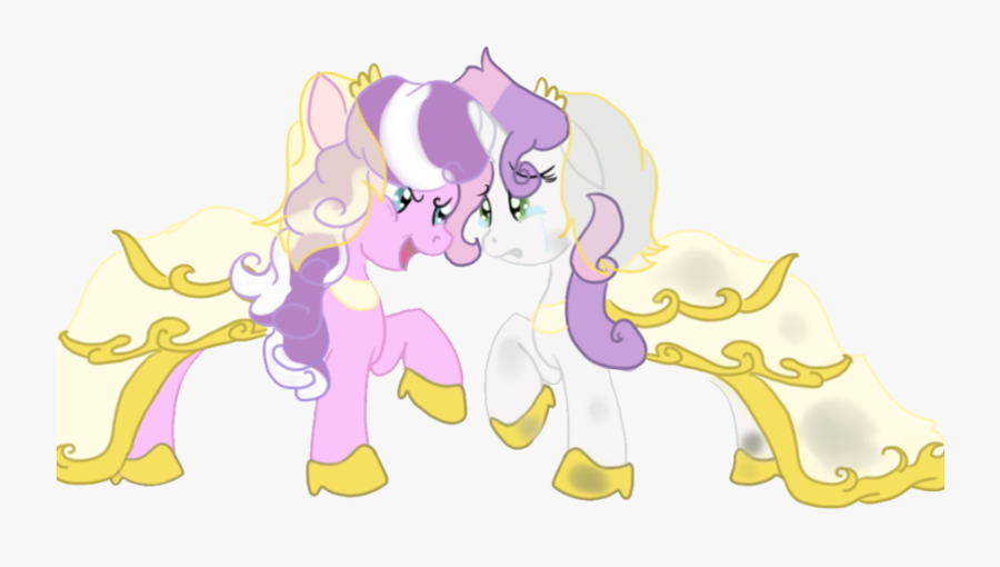 Vector Diamond Tiara And Sweetie Belle By Dashbuck - Mlp Diamond Tiara Princess, Transparent Clipart