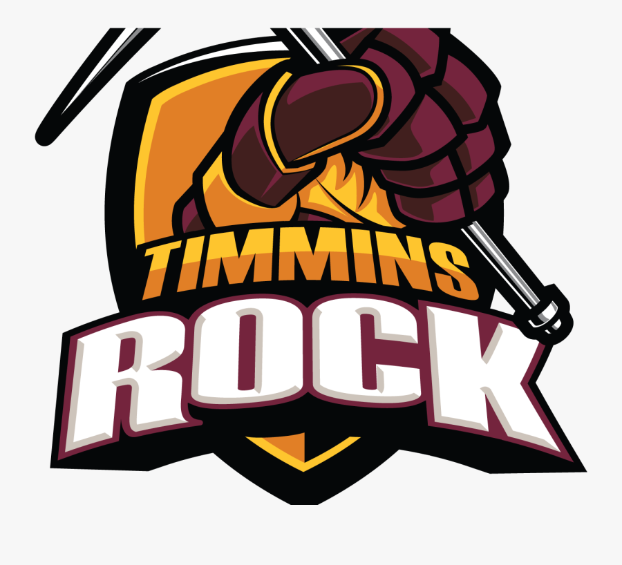 Timmins Rock Logo, Transparent Clipart