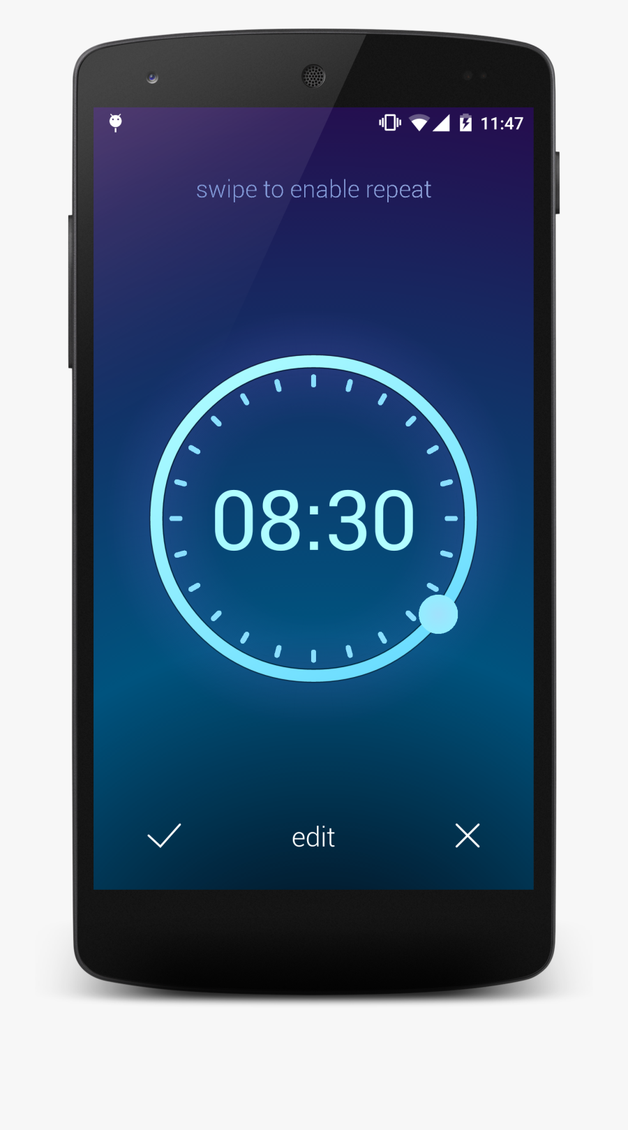 Clip Art Neon Alarm Clocks - Maks, Transparent Clipart