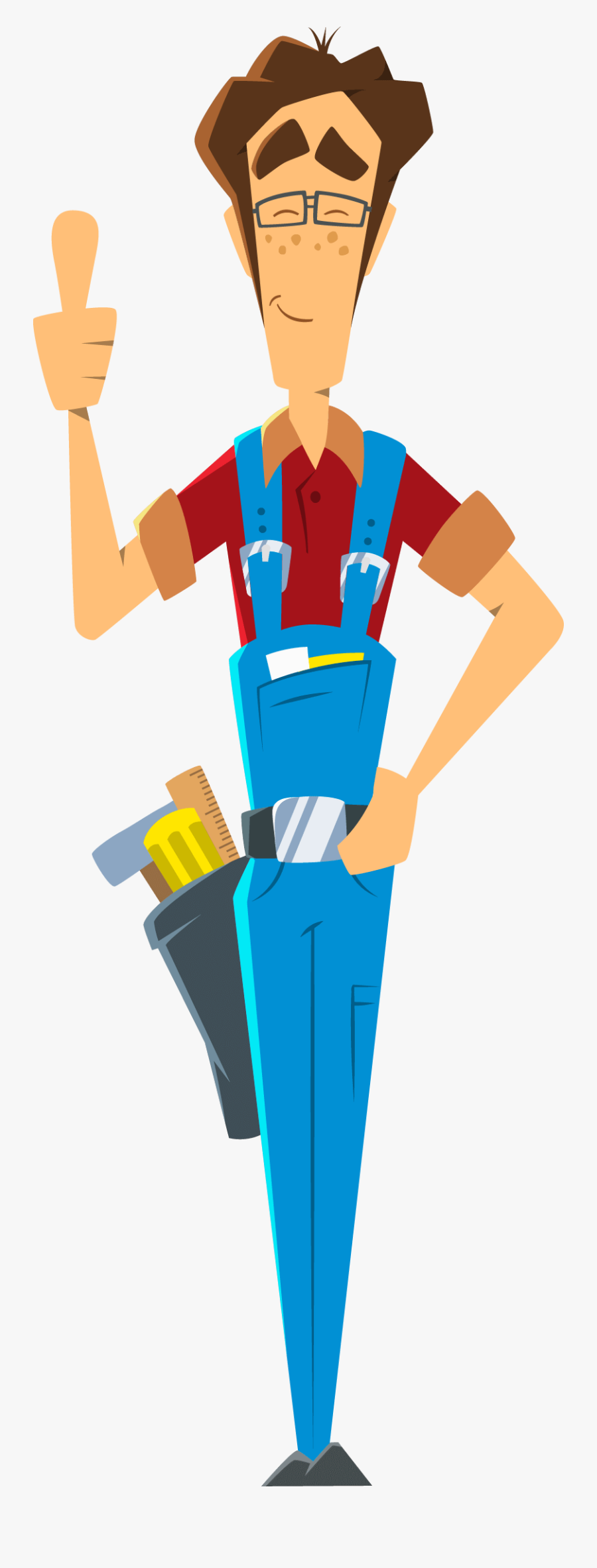 Slimjim Me Service Pin - Mężczyzna Złota Rączka, Transparent Clipart