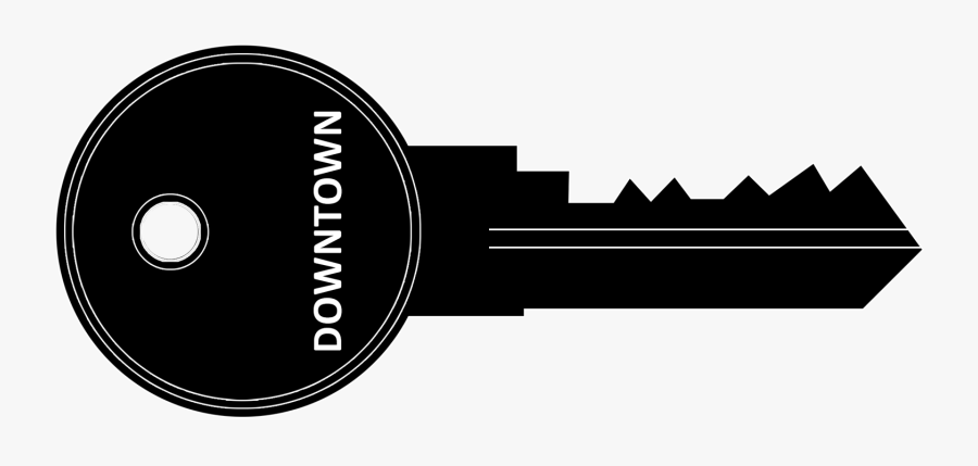 Clip Art Logos Downtown Lockn Ltdvancouver - Logo Key, Transparent Clipart