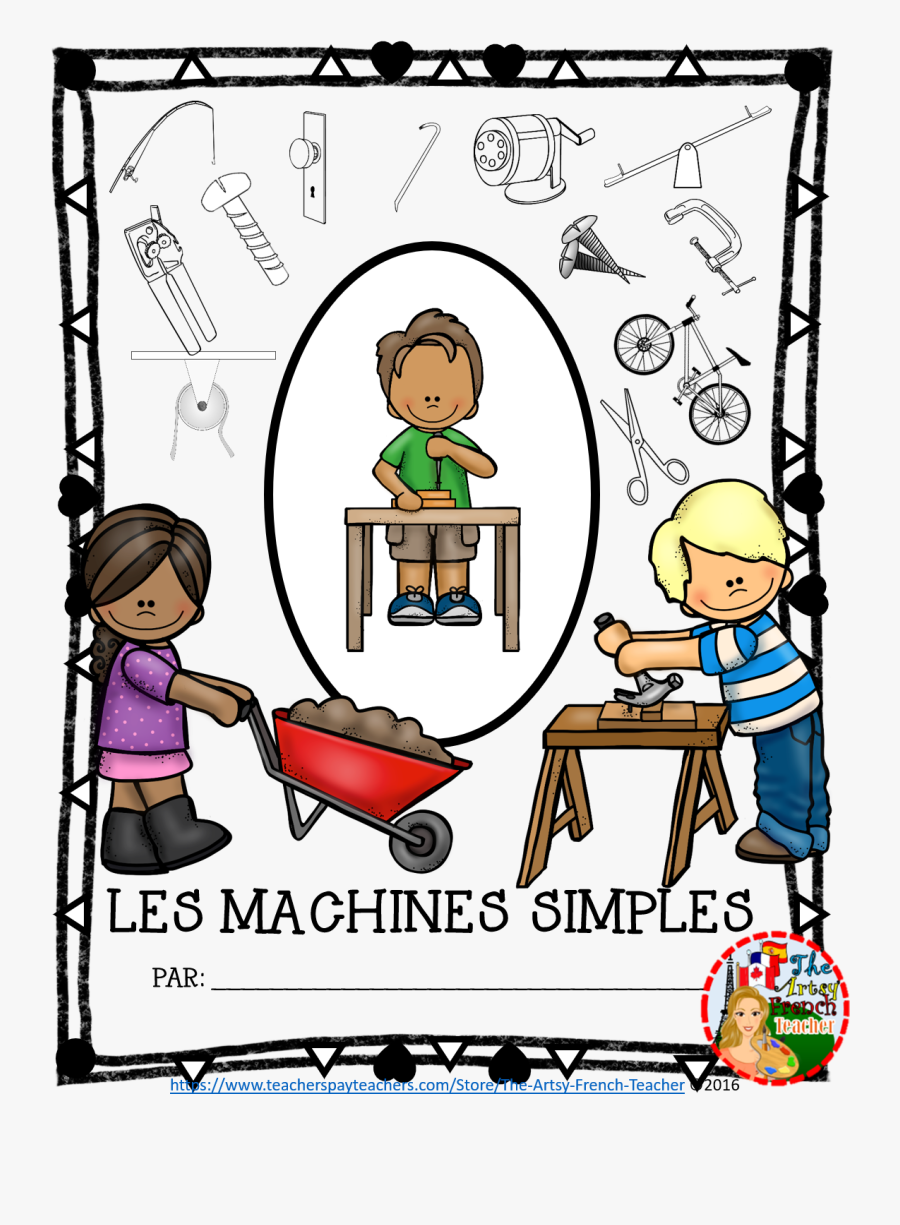 Les Machines Simples En - Simple Machine, Transparent Clipart